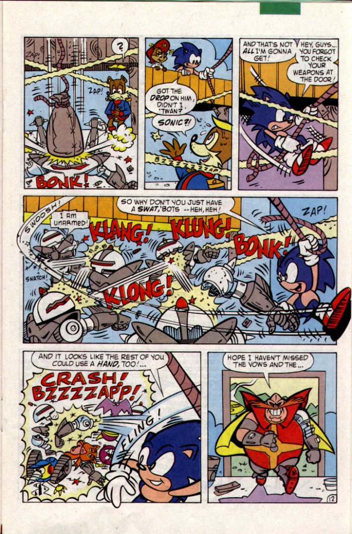 Sonic - Archie Adventure Series January 1995 Page 12